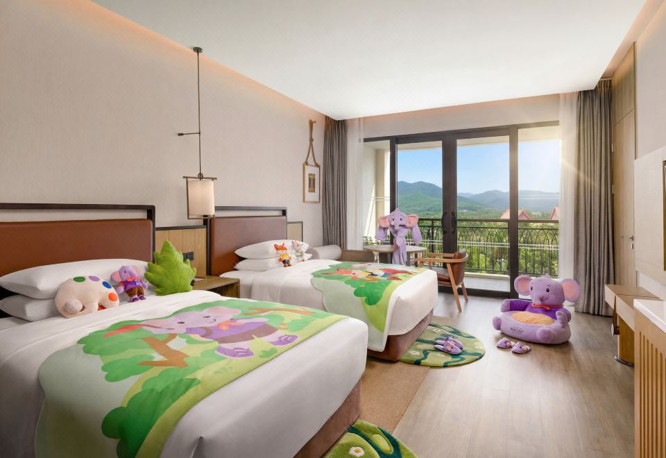 豪华景观双床房 I 豪友团亲子主题
