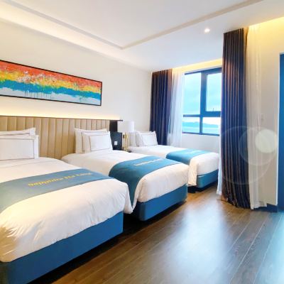 灣景高級三人間 貝斯特韋斯特精品下龍藍寶石酒店優惠