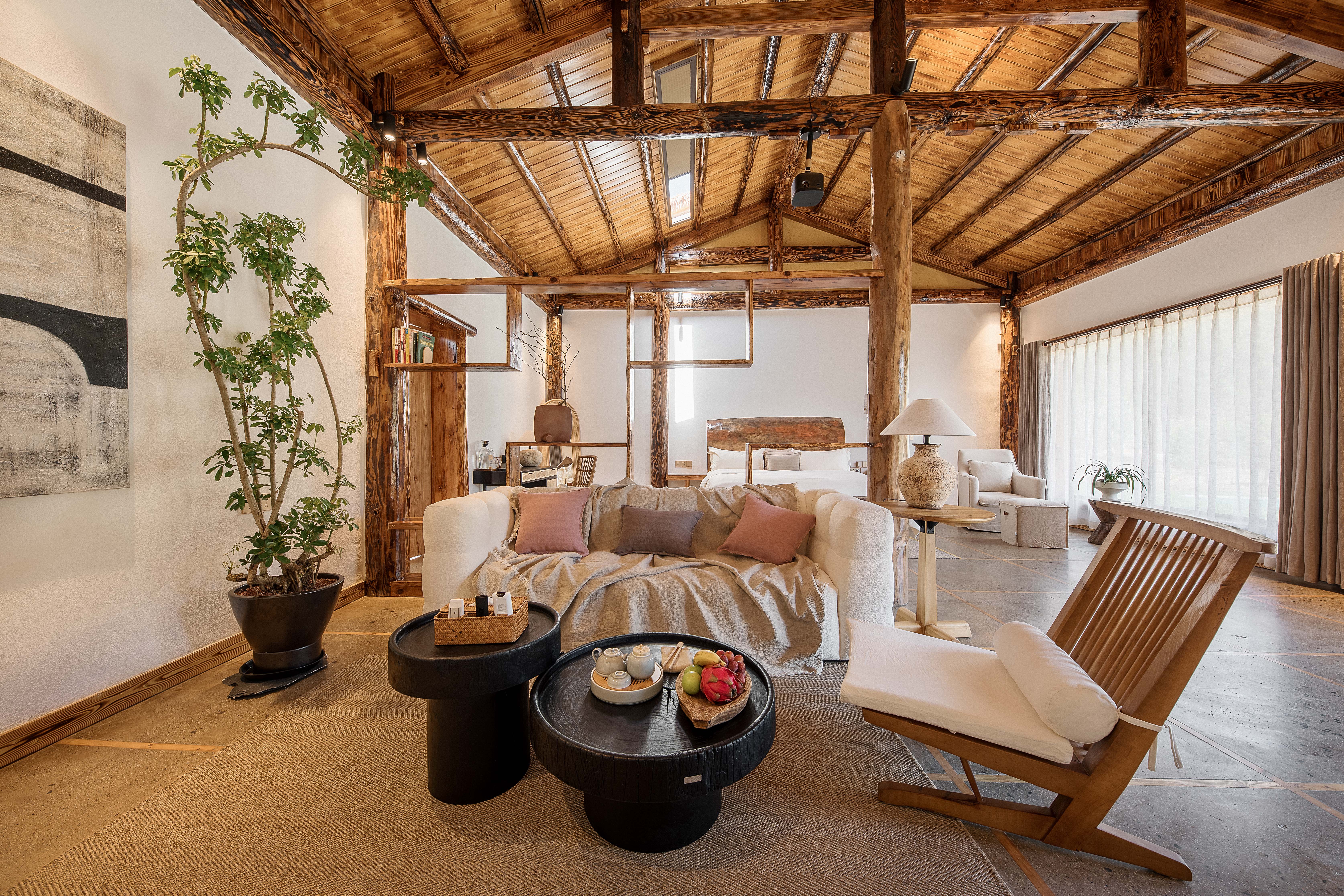 轻奢一室一厅套房（壁炉）