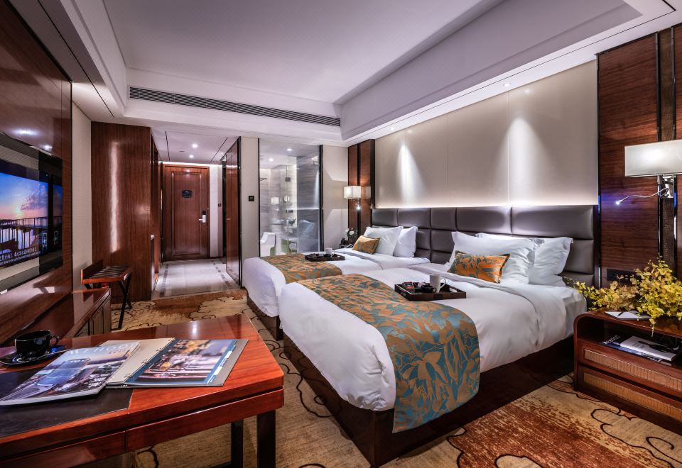 歐式商務雙床房 無早