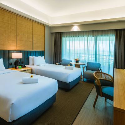 Bilik Deluxe Premier Twin Kupon Swiss-Garden Beach Resort Kuantan