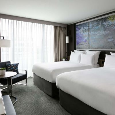 優質高級家庭房， 兩張雙人床 巴黎鉑爾曼中心 - 貝西優惠