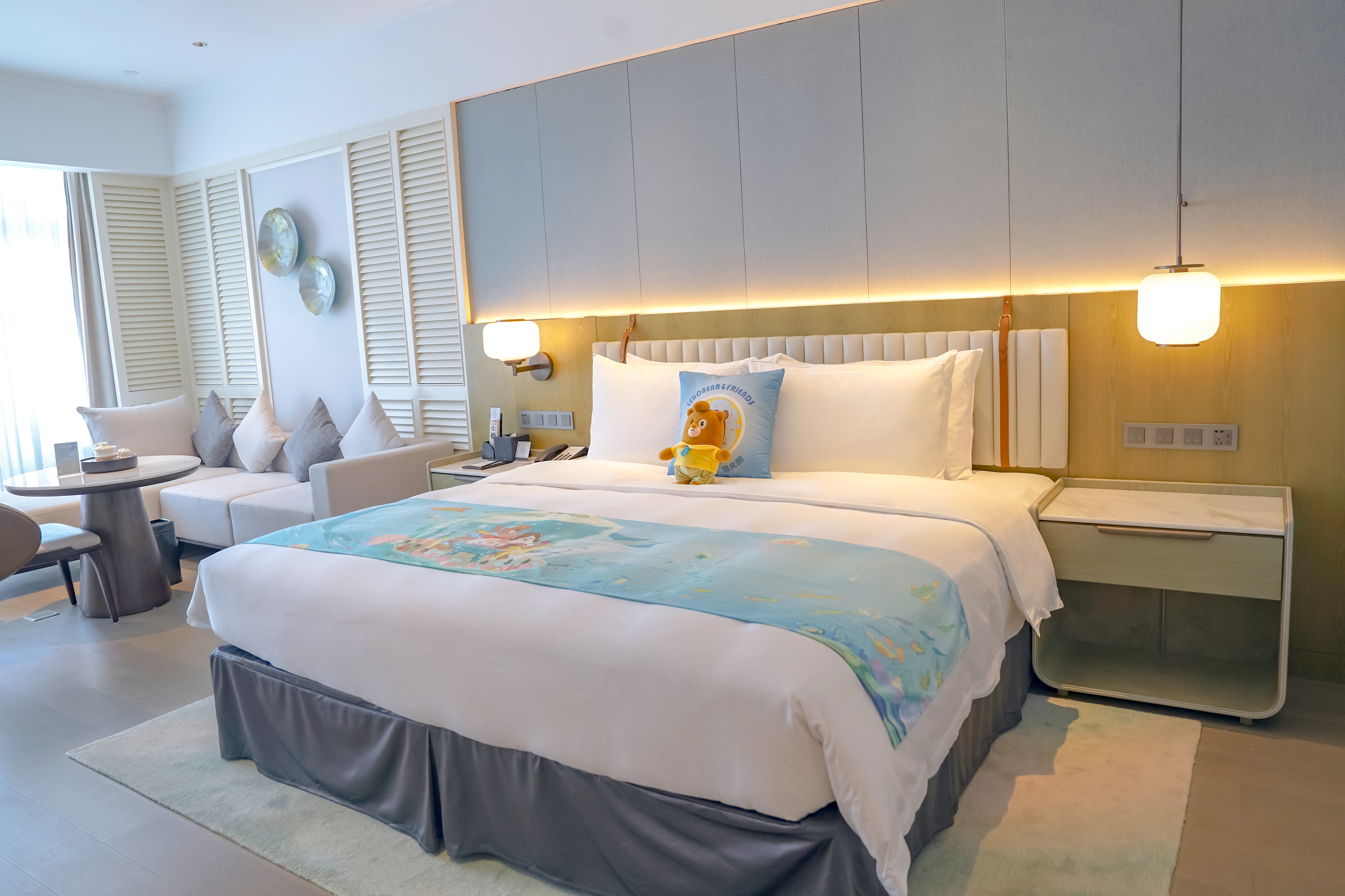 猎火熊主题房（大露台）