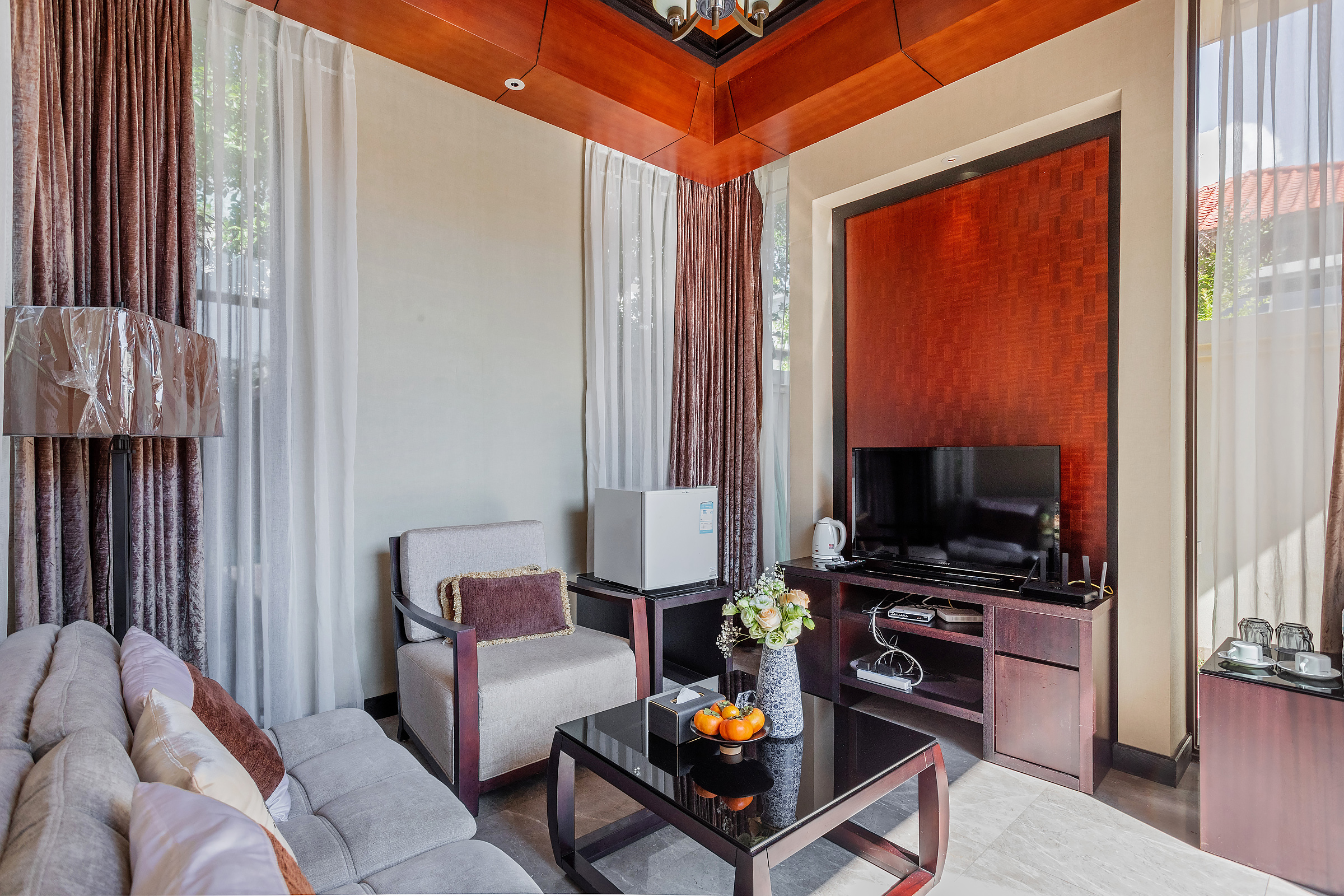 私家泳池别墅·一室一厅