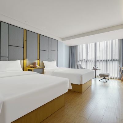 商務雙床房（小冰箱+零壓枕頭+零壓床墊） 全季飯店（上海金橋國際商業廣場店）優惠