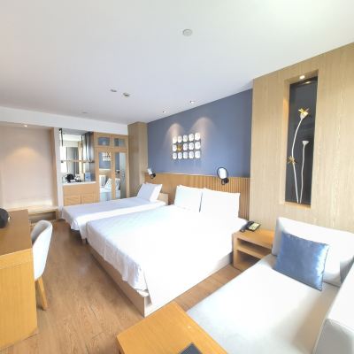 家庭房（人體感應＋城市夜景） 桔子水晶杭州武林廣場銀泰飯店優惠