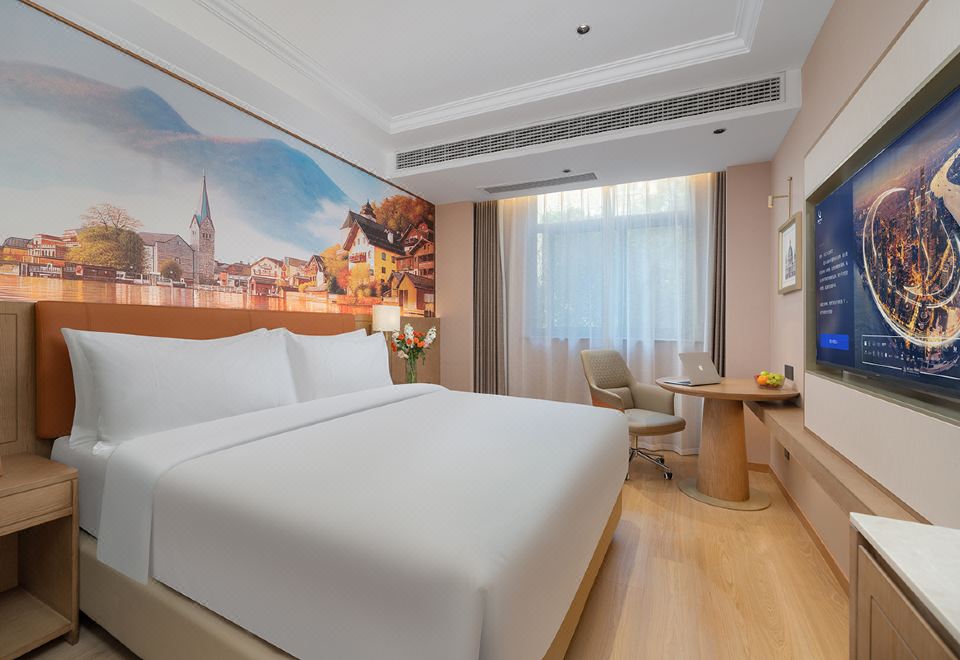 高級大床房（高清投屏+徠芬高速吹風機+智能馬桶）