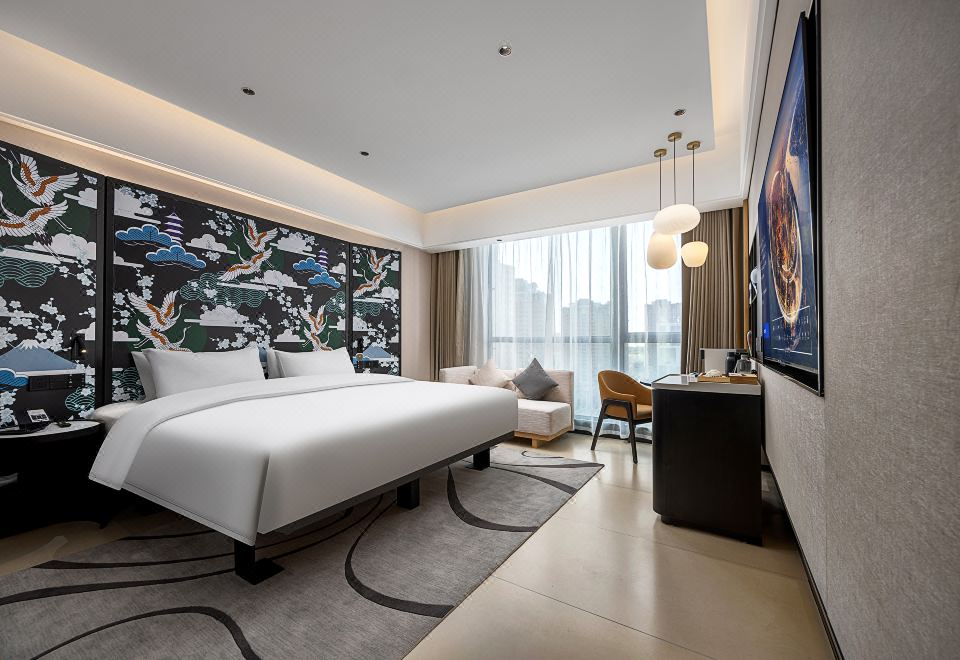 Ginco Hotel UrumqiExecutive Luxury Deluxe Room (Double Bed) (Bathtub)