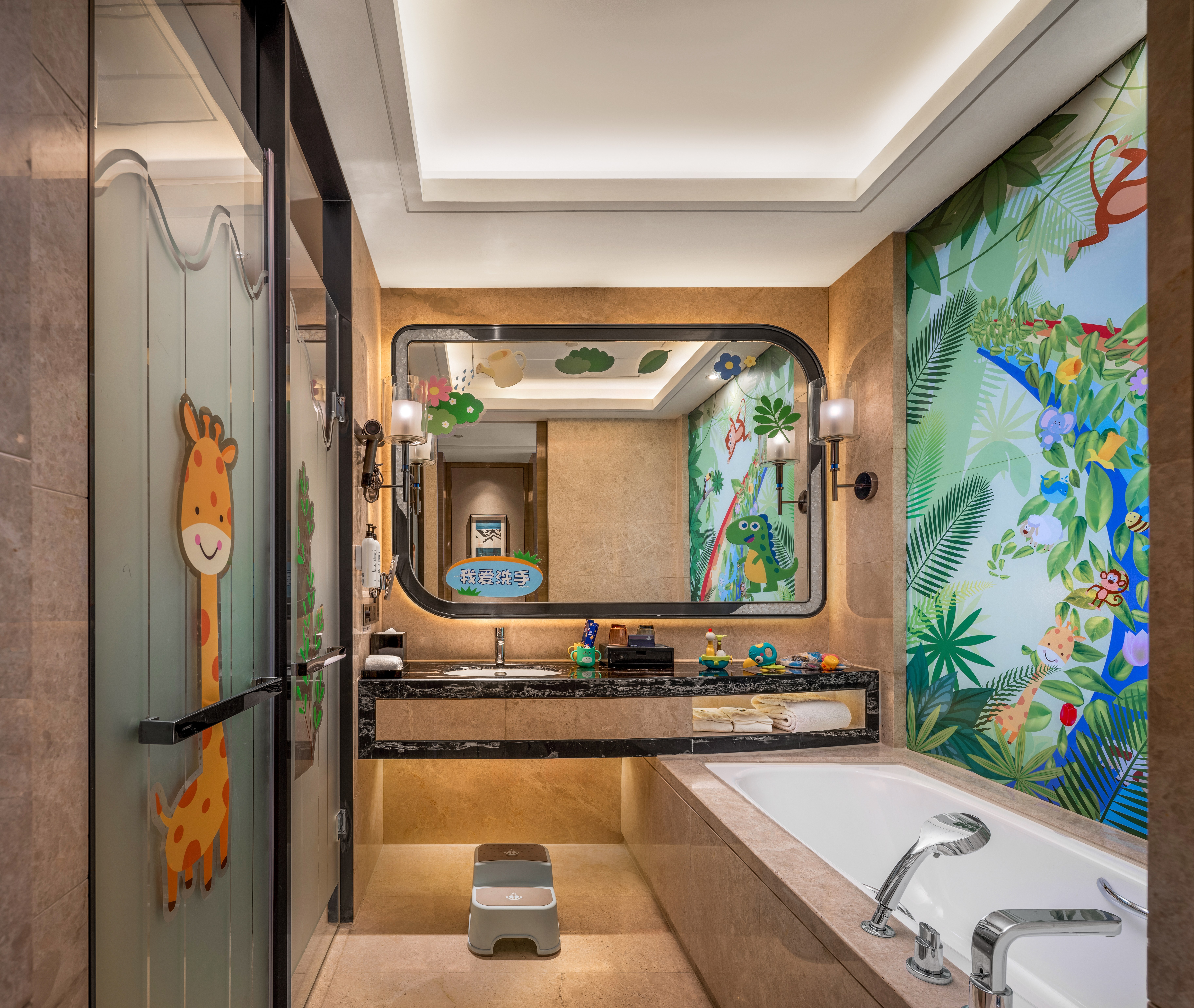 梦游XIAN境上下铺滑梯床