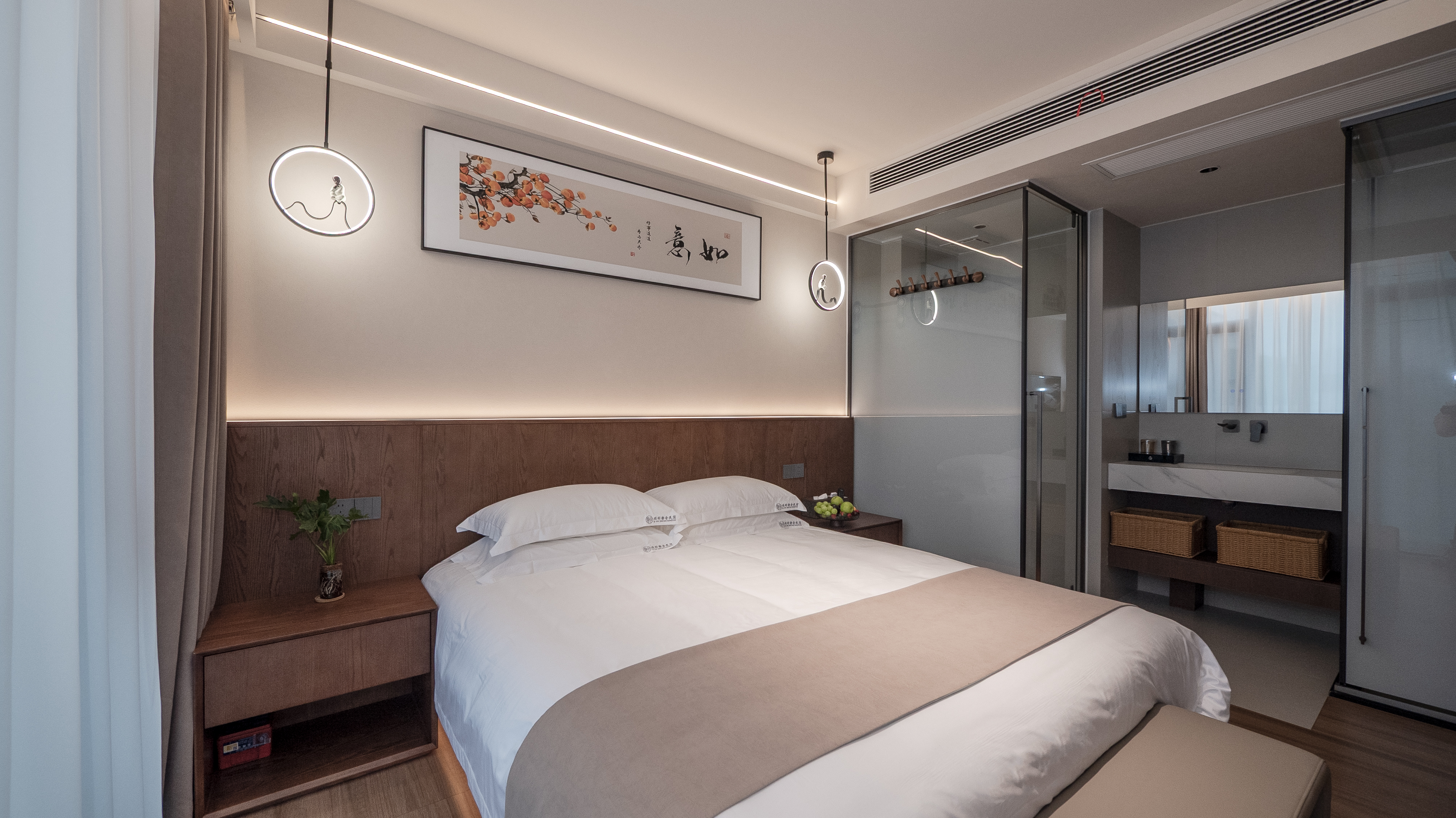 『清欢』轻奢舒适大床房（智能衞浴+中央空调）