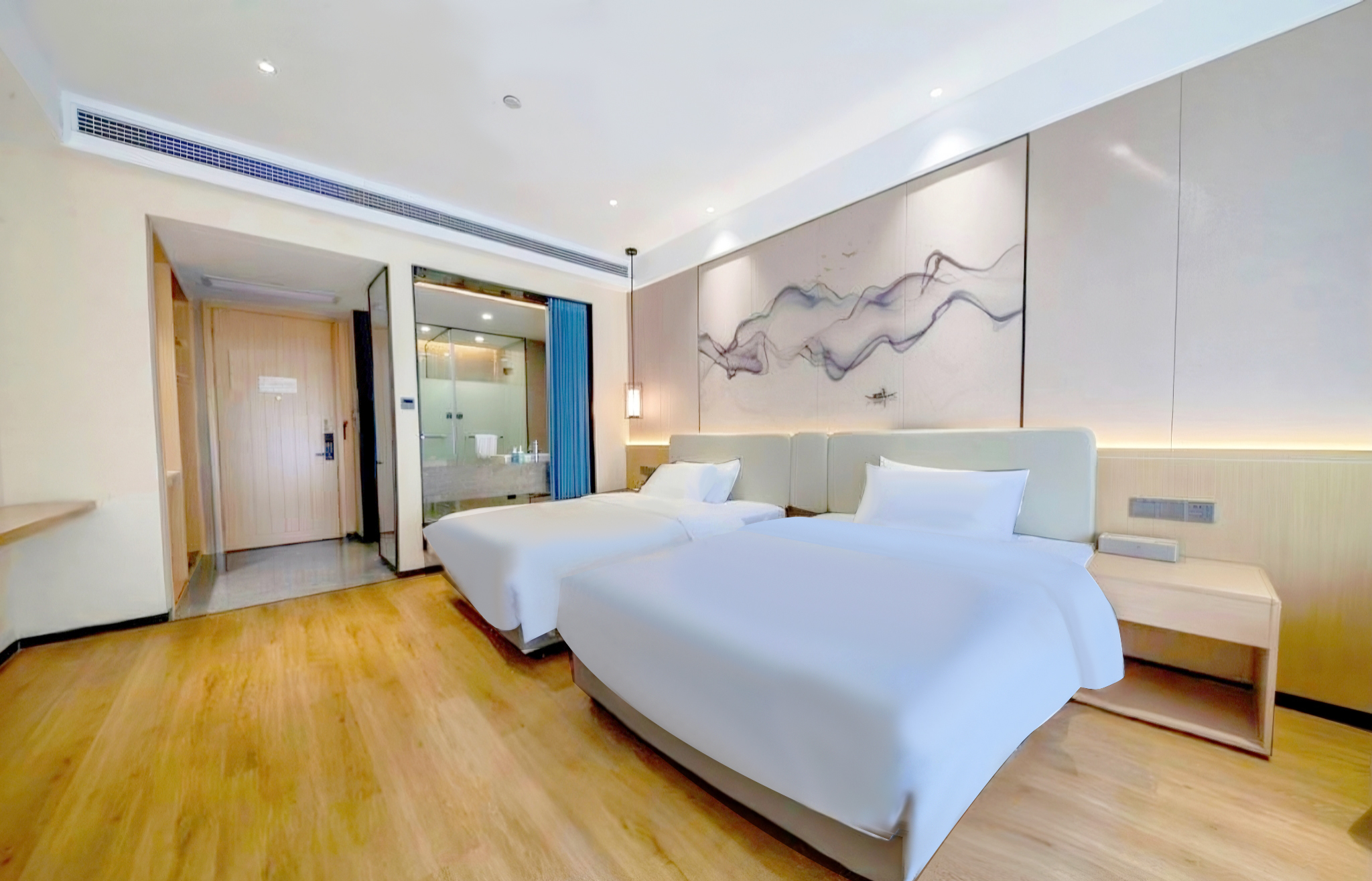 曼享舒适双床房（阳光露台）