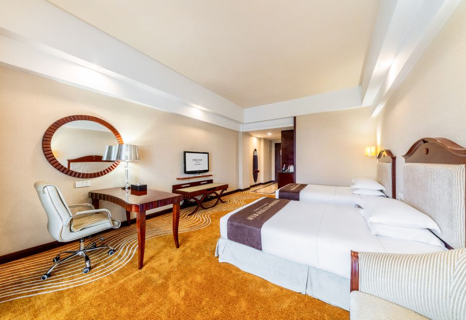 豪華湖景雙床房