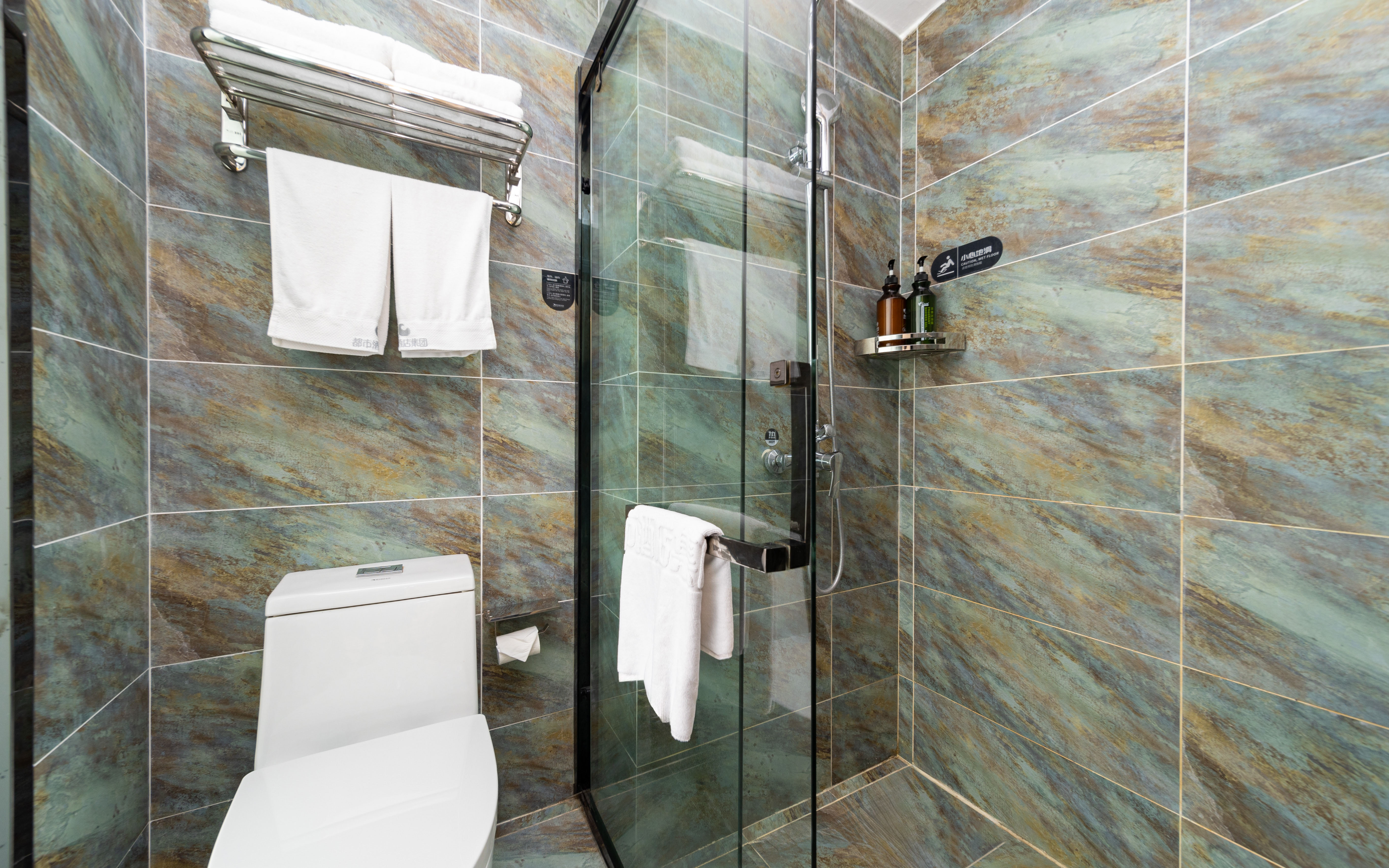 雅致-大床房【采光通透+乾濕分離+水街夜景】