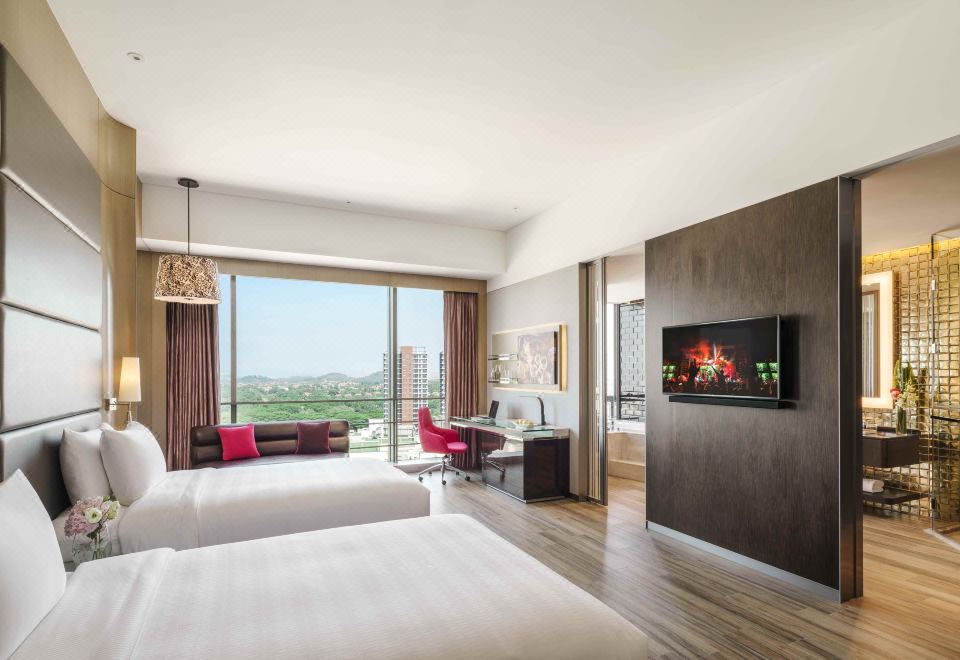 摇滚尊尚双床房