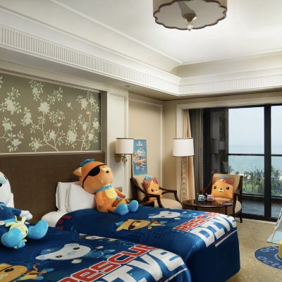 海底小縱隊主題海景親子雙床房 海口香格里拉酒店優惠