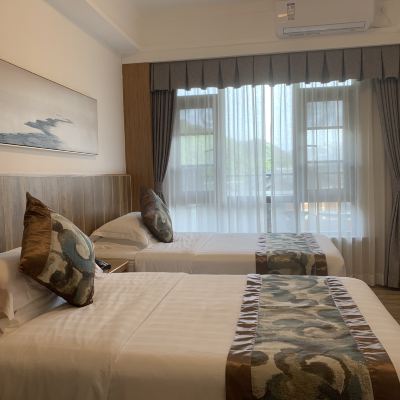 豪華一房一廳泡池雙床套房 新興翔順象窩飯店優惠