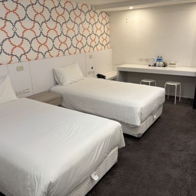 豪華雙床房 雀客快捷台北永康優惠