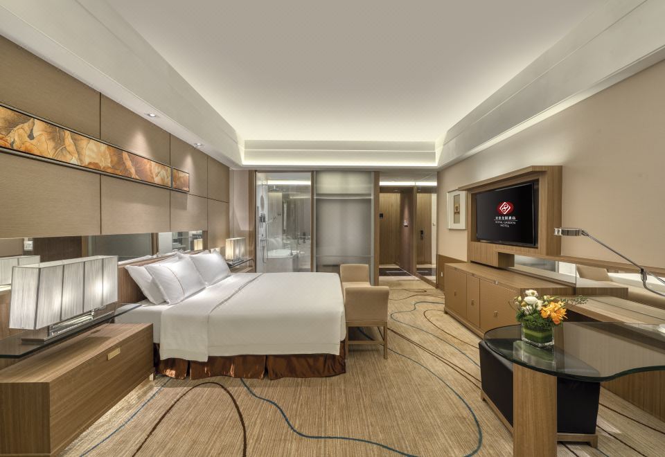 Royal Garden Hotel DongguanDeluxe Montain-view Queen Room(with balcony)