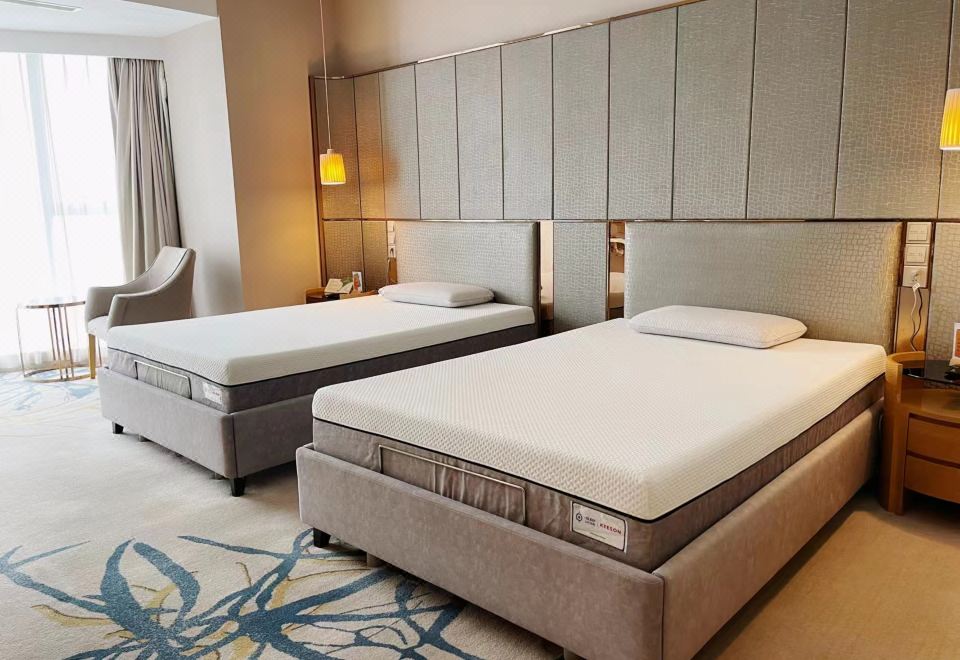 优眠海景双床房-健康睡眠智能床|零压床垫+升降按摩床