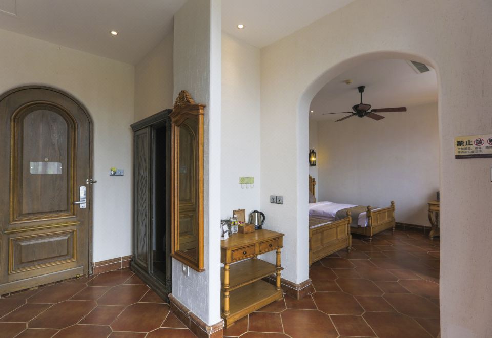 復古城堡雙床房