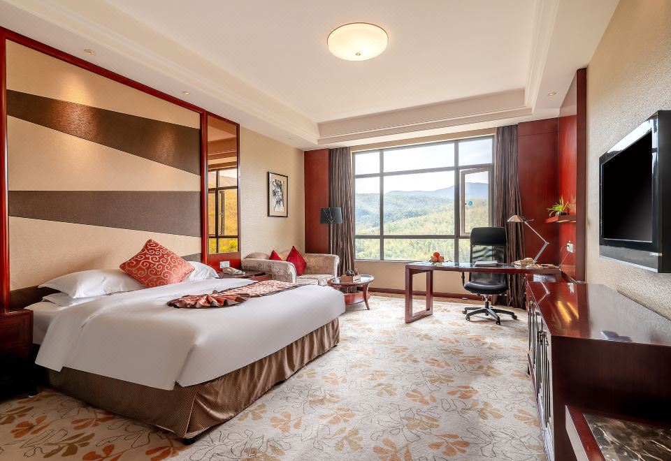 聆湖大床房-聆山水而居,享湖光山色