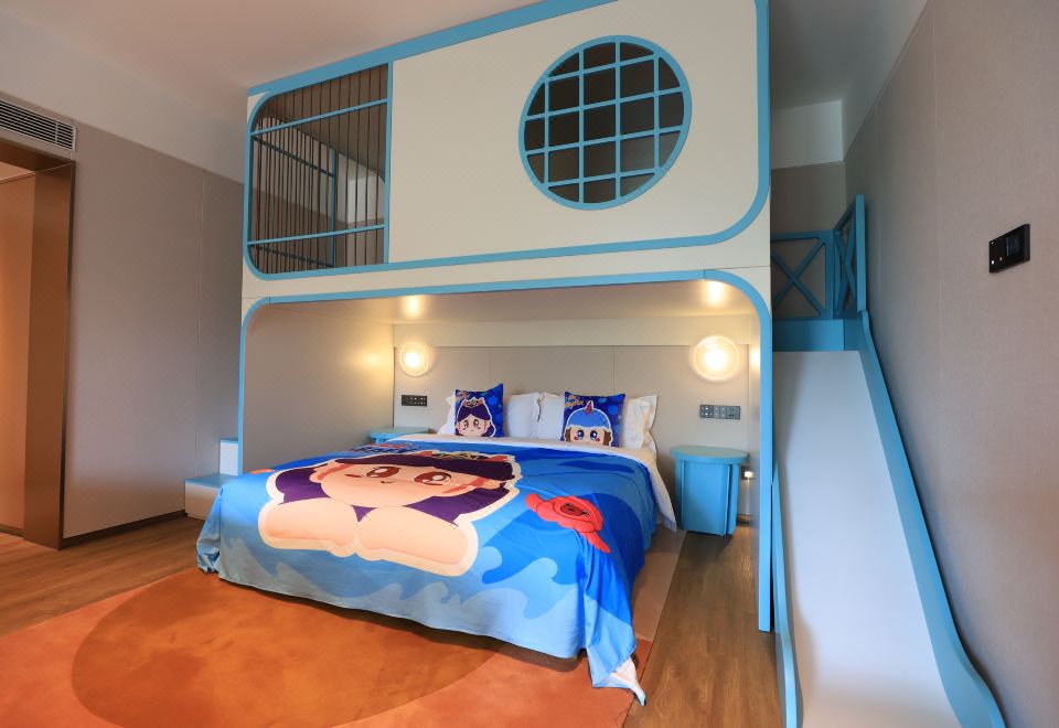 The pata hotel ZhuhaiOcean Baby Theme Family Suite (Smart Control + Mini Bar + Natural Latex Pillow)