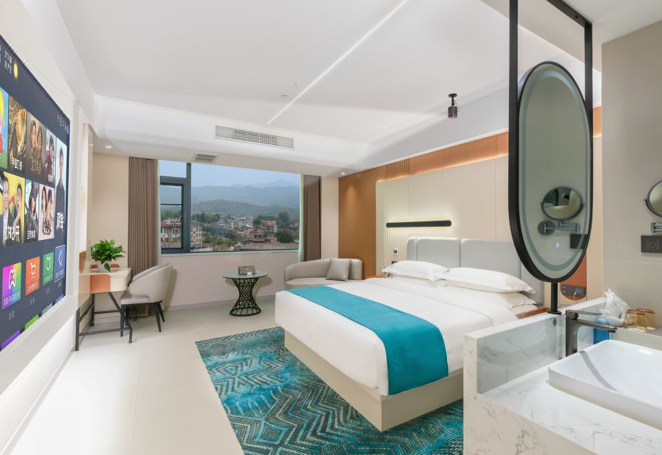 尊享·影院大床房（100寸巨幕高清投影丨青柠vip会员片源）