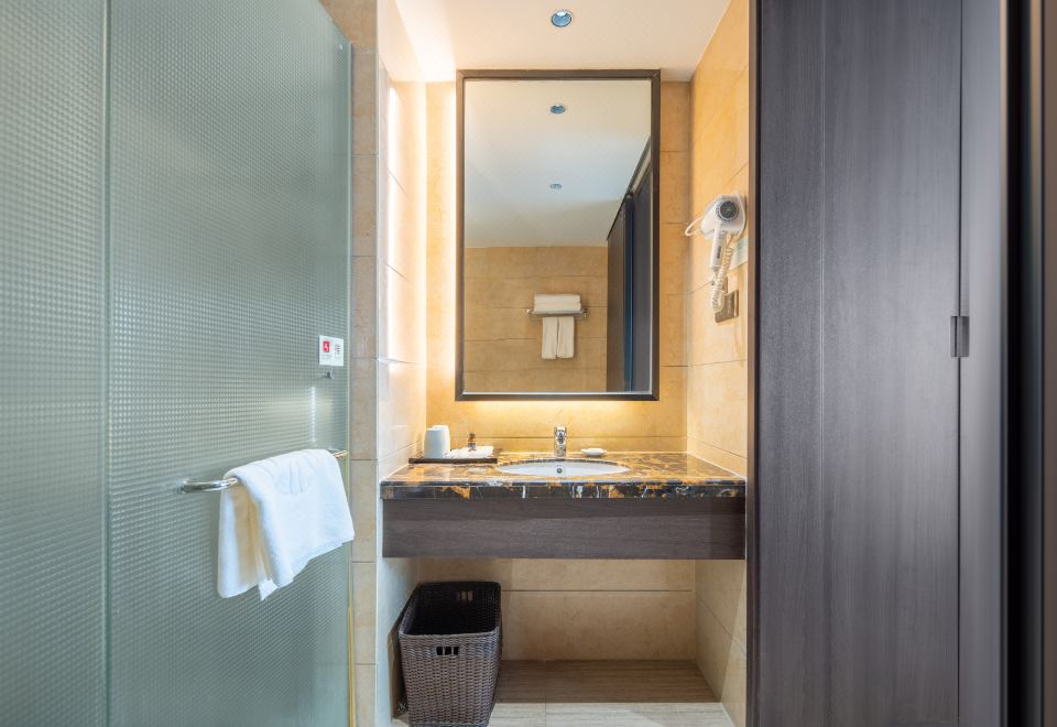 巨幕影音双床房