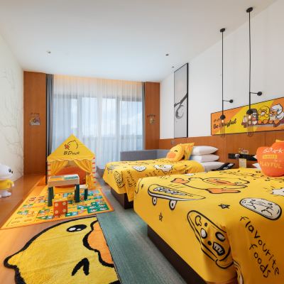 小黃鴨親子雙床房 珠海萬楓酒店優惠