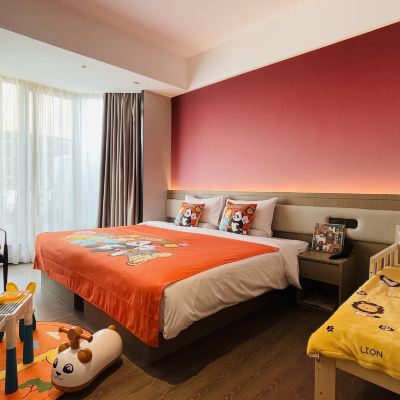 花園親子家庭房 喜悦門酒店（佛山容桂漁人碼頭店）優惠