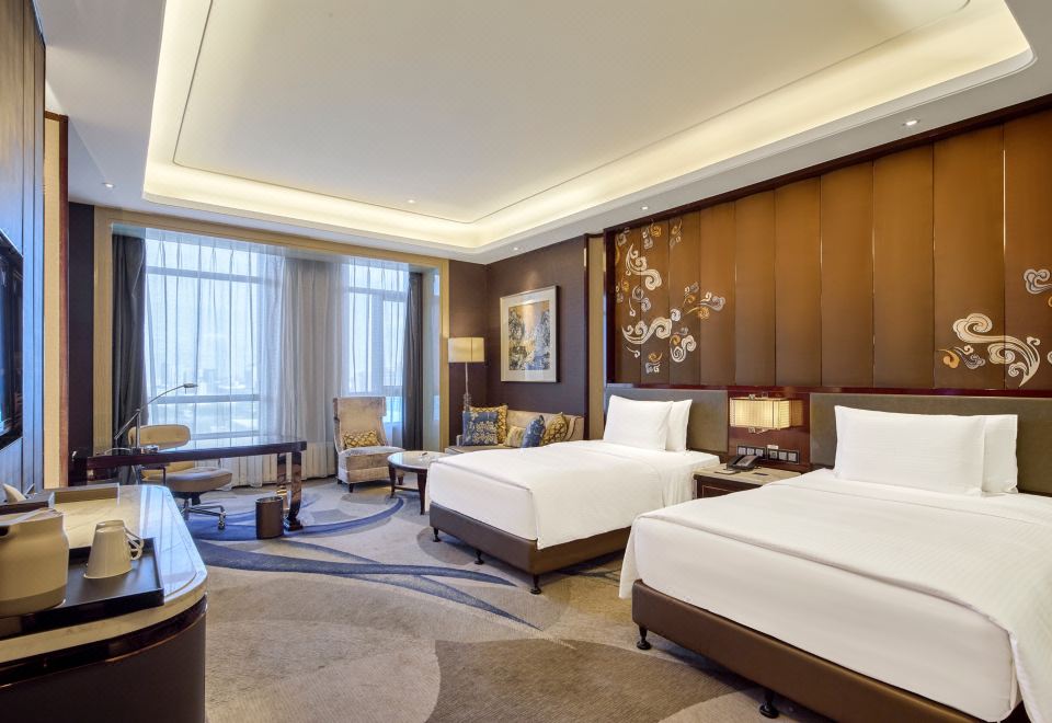 豪华双床房-探索凤城都市丽影