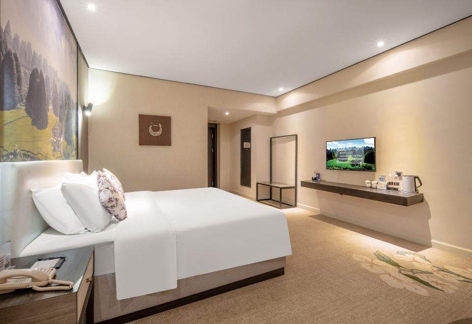 梦境·水景大床房|视野开阔+静谧空间+舒适沙发