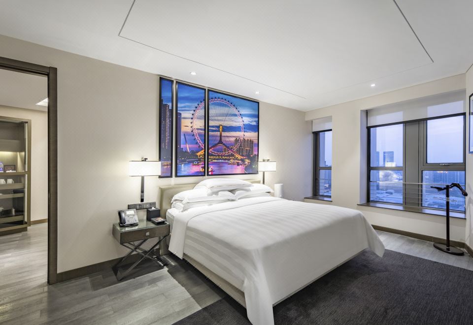 太平洋贵宾套房丨超大开间丨观景浴缸