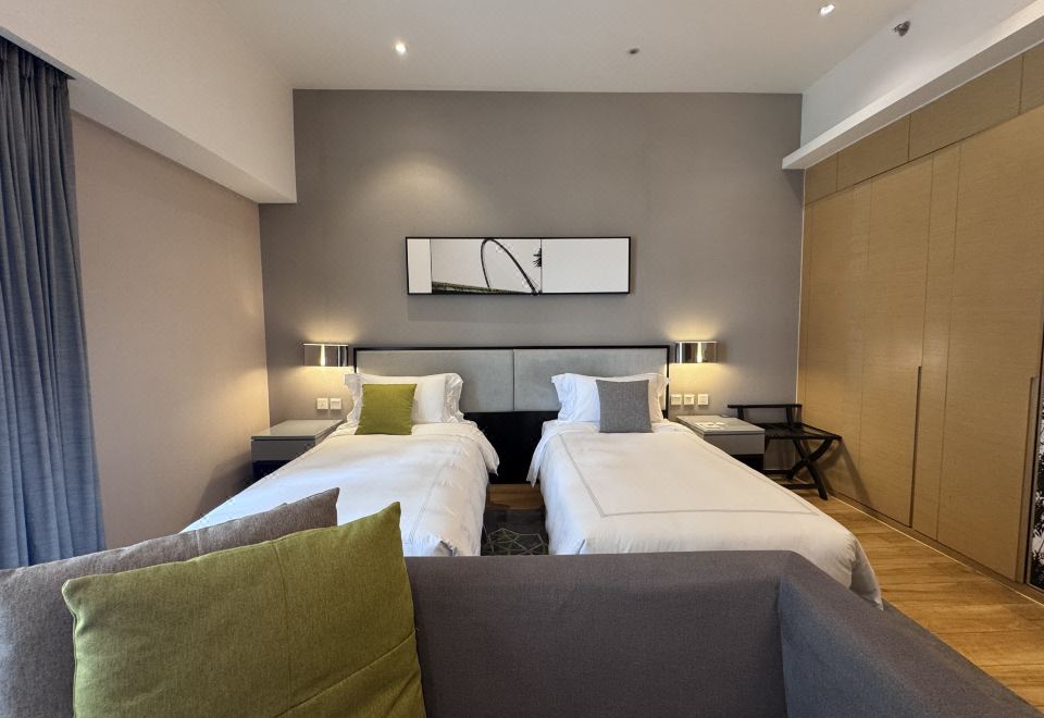 豪華雙床房 | 超大浴缸+洗衣機