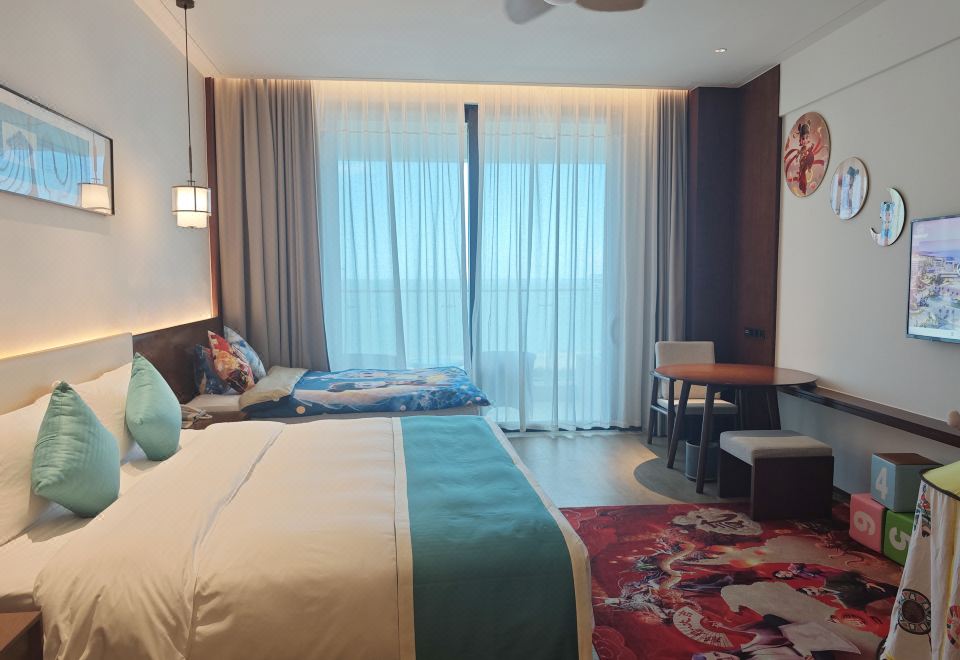 豪華海景家庭房