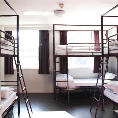 6床位帶連通浴室私人房 倫敦大象與城堡安全住宿旅館優惠