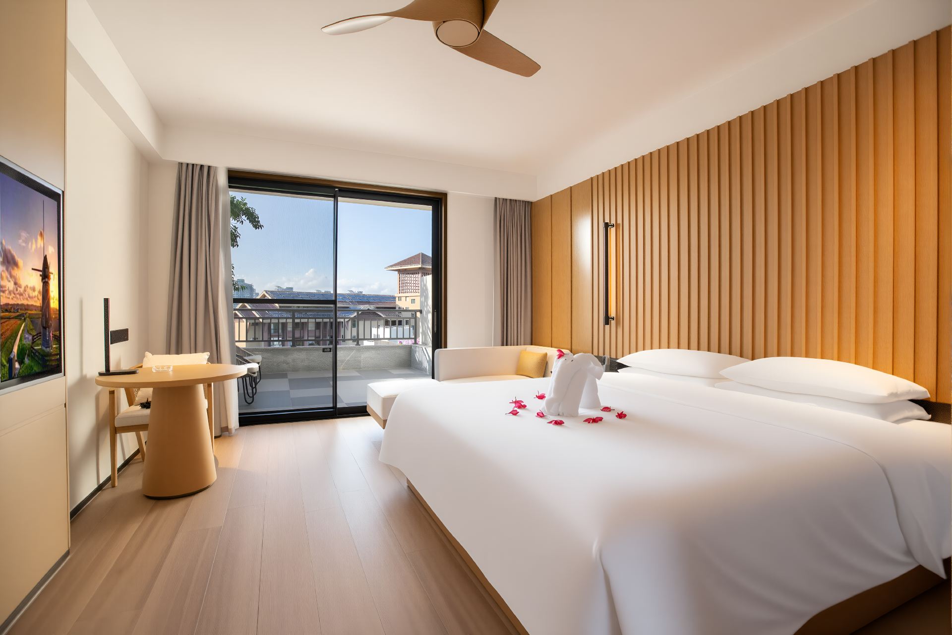 Dongrong Guest Deluxe Double Bed Room