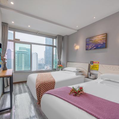 地標景觀雙床房（碑景B座） 重慶月亮灣景觀飯店優惠