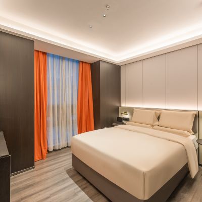 魅麗·兩室一廳套房+裸棉床品+慢回彈記憶枕+迷你冰箱 魅麗·曼飯店（潮州古城牌坊店）優惠