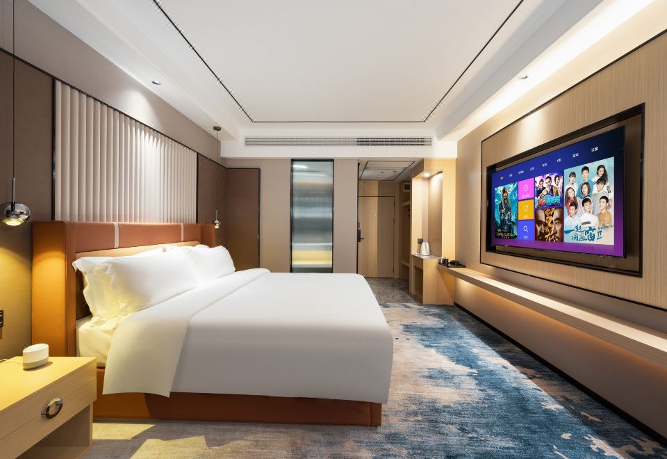 虔景·豪华智能大床房【智能语音小度+乾湿分离+舒心】