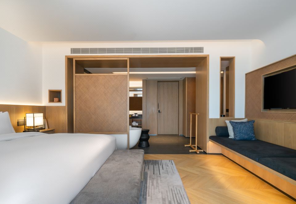 Pokkei Shaoxing HotelPuyi · Jiangnan King Bed Room