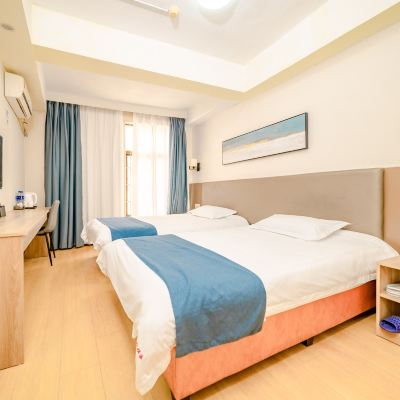 悅心雙床房 廈門鑫利圓飯店（中山路步行街鼓浪嶼碼頭店）優惠