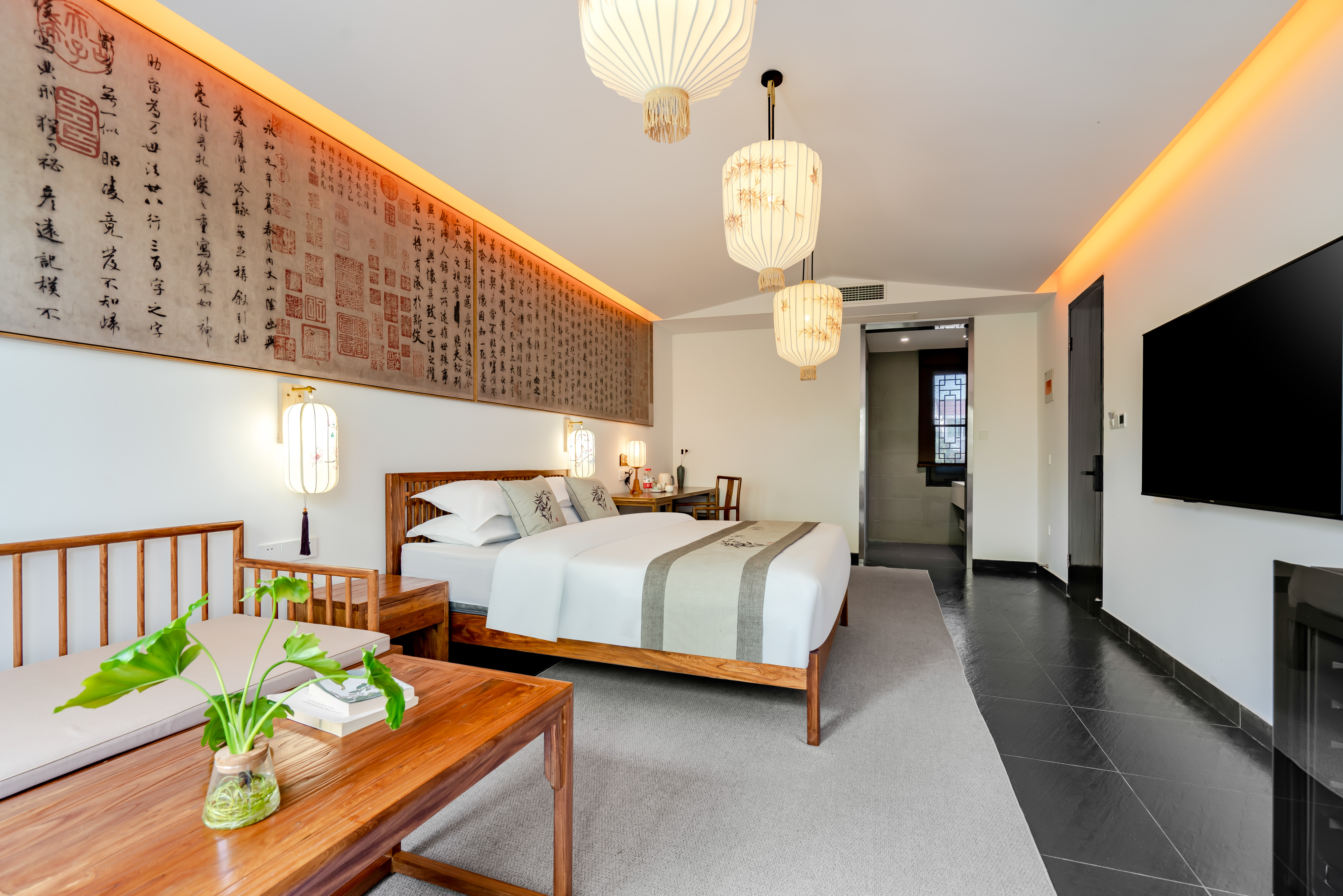 云起·大床房（全屋暖气+戴森吹风机）