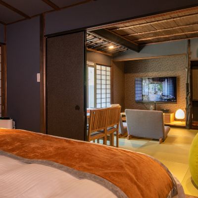  【1階2間－檜風呂－】温泉露天付スイートダブルルーム 伊豆長岡温泉 Villa Garden 石のや クーポン