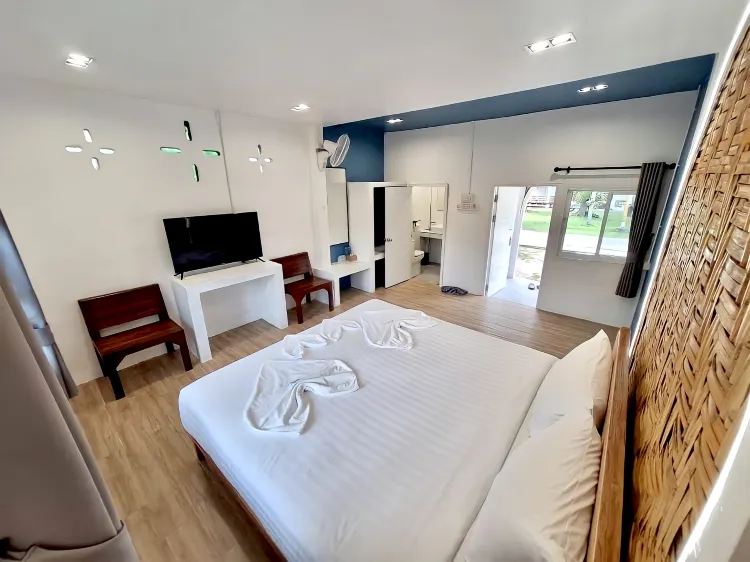 ห้องซูพีเรียร์มีวิวสวนหย่อม