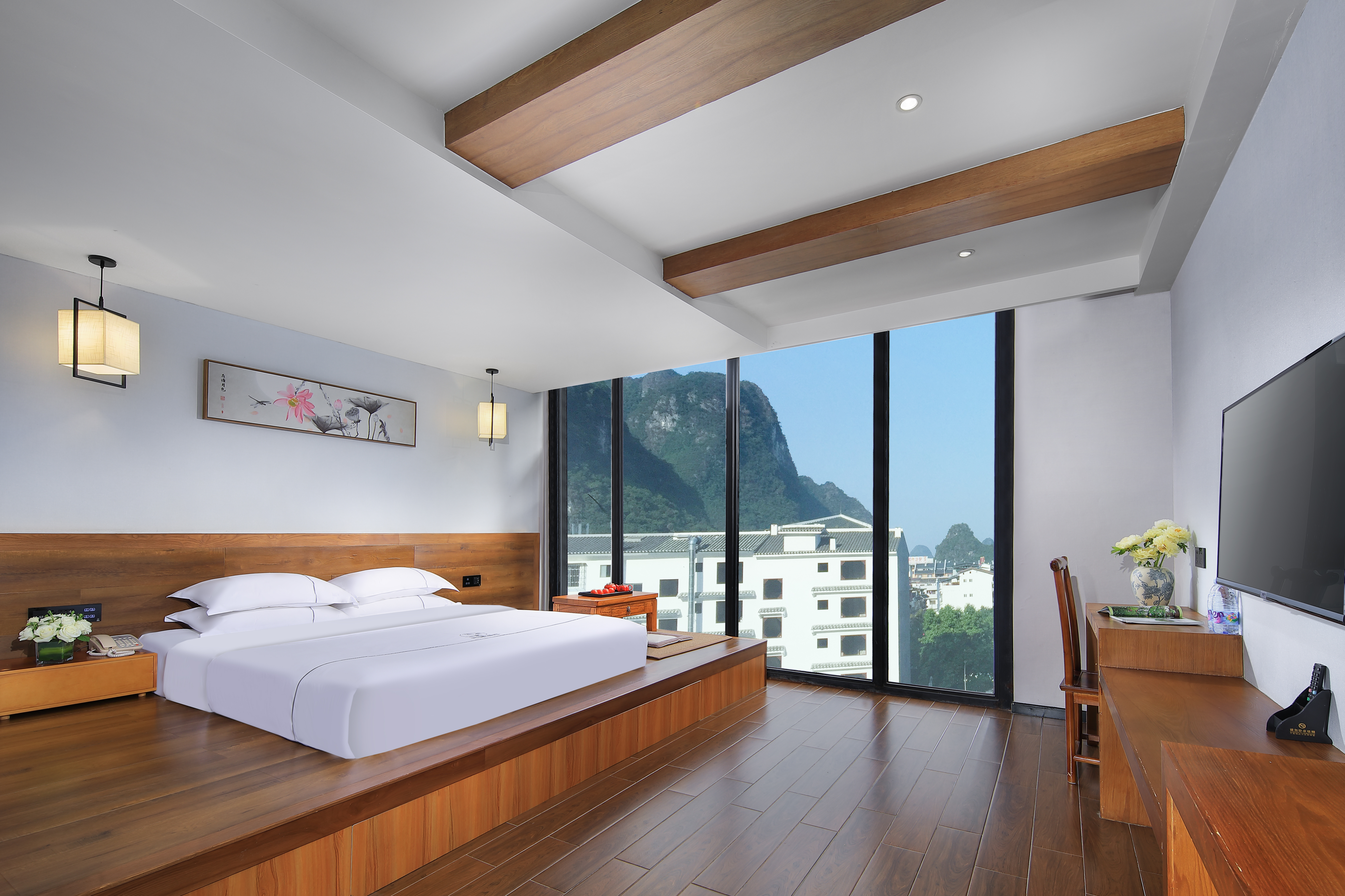 Xianchuang Hotel巨幕影院大床房+百寸幕布+minibar