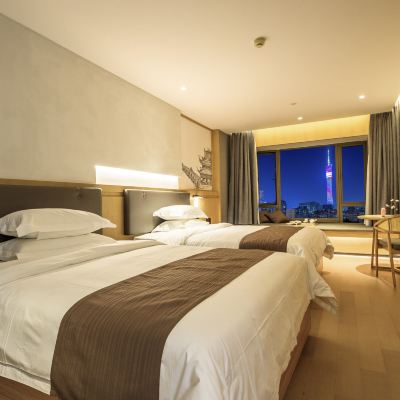 廣州塔景觀雙床房 詩藝城棧（廣州塔店）優惠