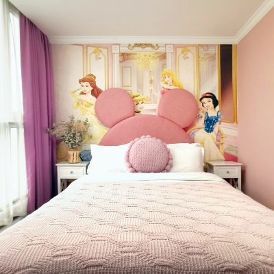 粉色米奇大床房