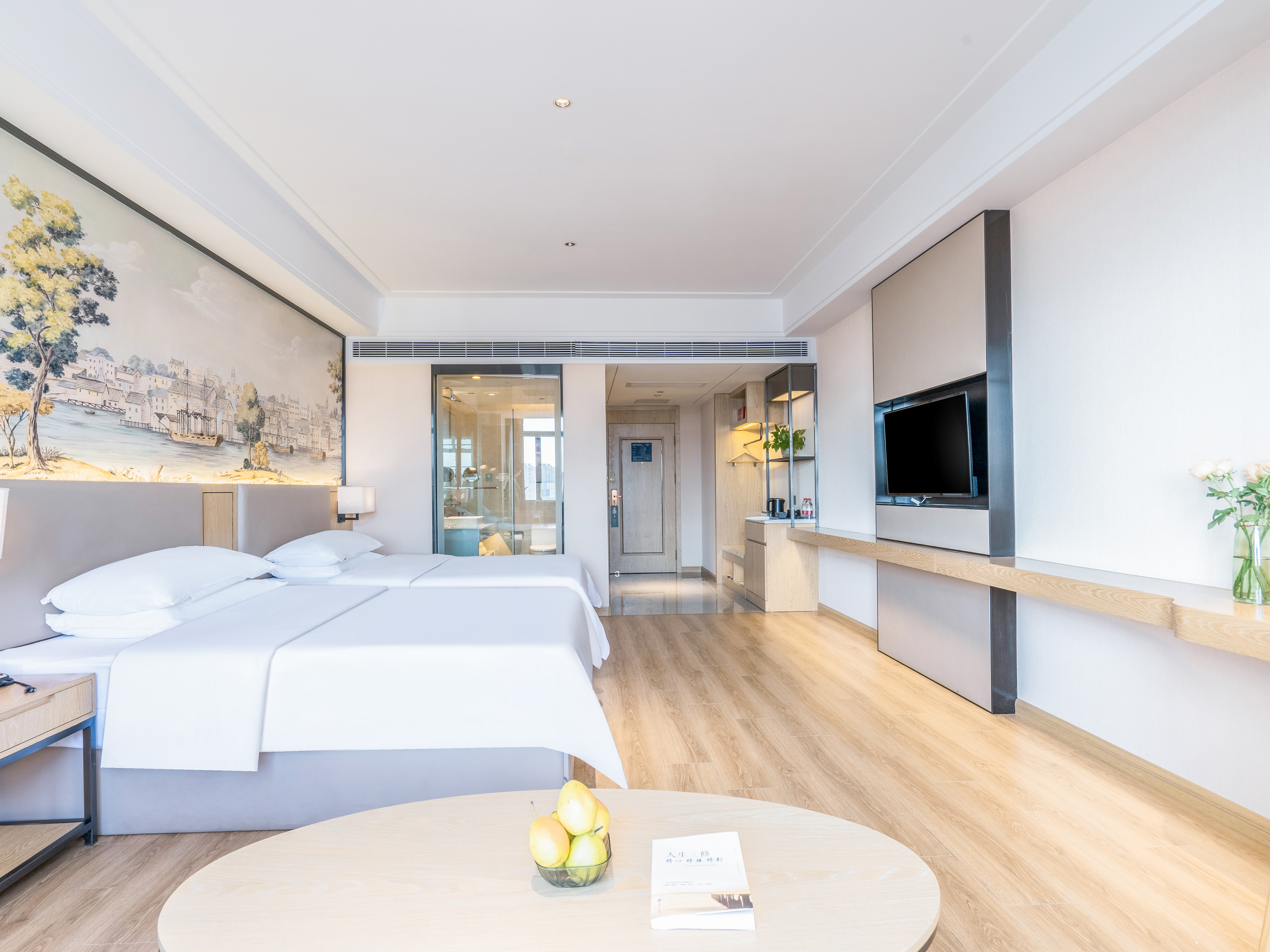 豪華雙床房（賞山景+俯瞰城景）