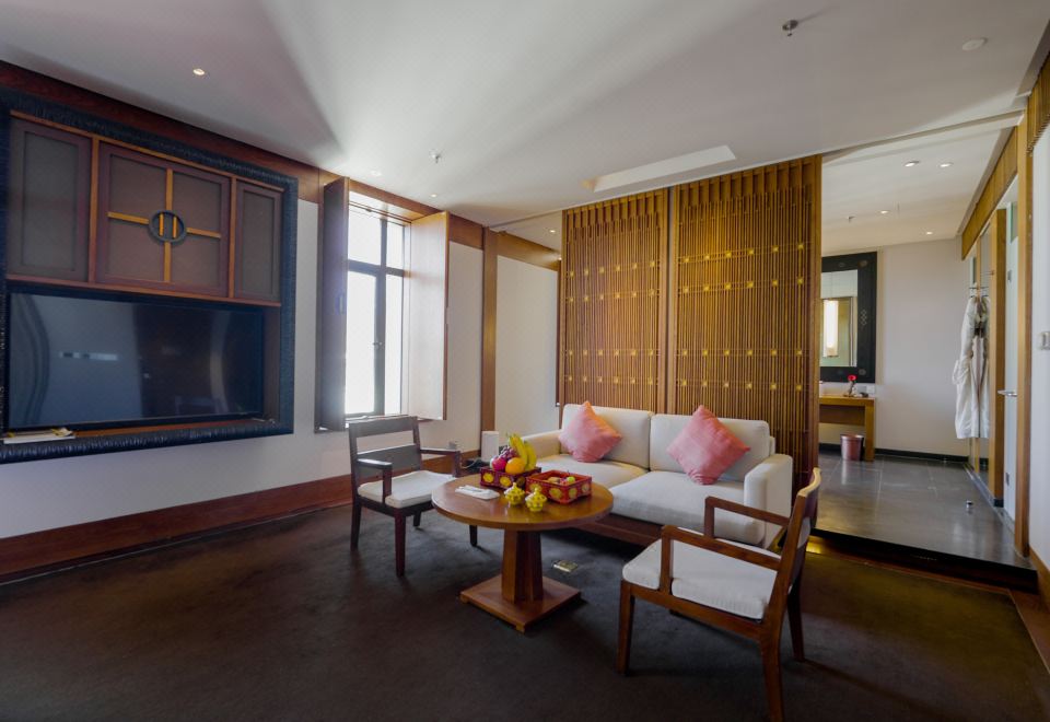 彌漫供氧布宮景大床房